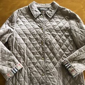Burberry diamond quilted thermoregulated jacket.
